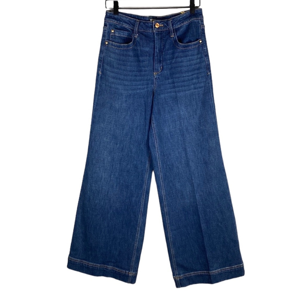 Maeve Anthropologie wide leg jeans